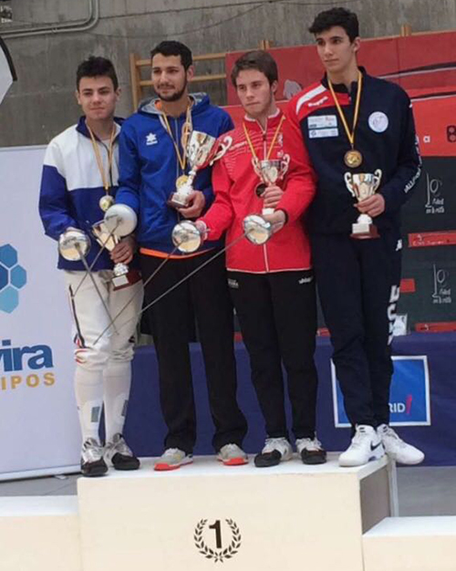Yago Navarro tercero en el Campeonato de España Junior M20